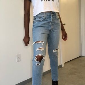 Vintage Button Fly Levi 501 S